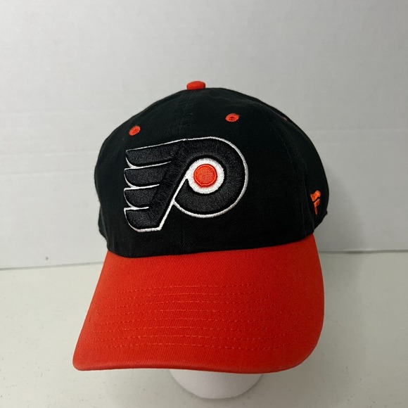 Fanatics Other - Fanatics Mens Black Orange Philadelphia Flyers Hockey NHL Adjustable Hat Size L
